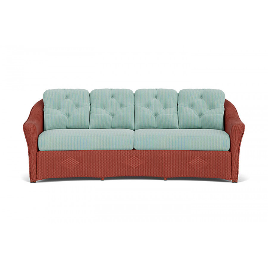 Lloyd Flanders™ Reflections Crescent Sofa - Terracotta