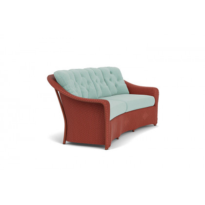 Lloyd Flanders™ Reflections Crescent Sofa - Terracotta