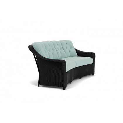 Lloyd Flanders™ Reflections Crescent Sofa - Ebony