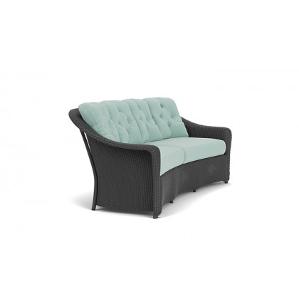 Lloyd Flanders™ Reflections Crescent Sofa - Charcoal