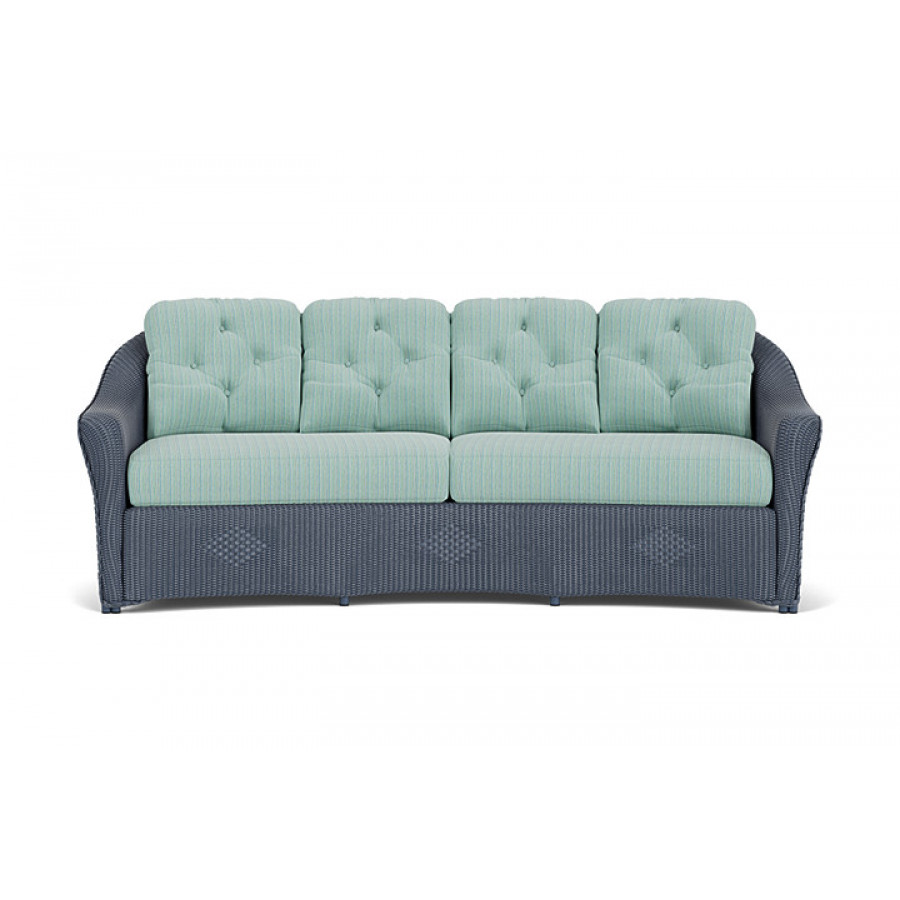 Lloyd Flanders™ Reflections Crescent Sofa - Denim Blue