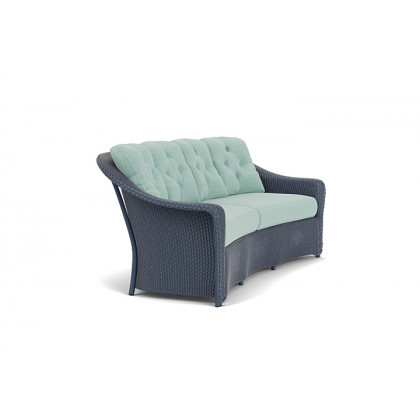 Lloyd Flanders™ Reflections Crescent Sofa - Denim Blue
