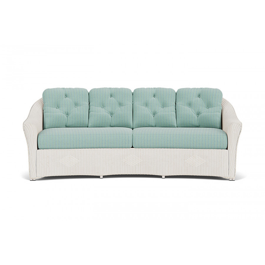Lloyd Flanders™ Reflections Crescent Sofa - Antique White