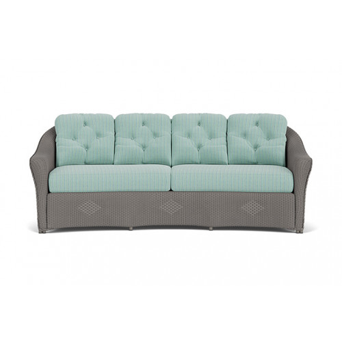 Lloyd Flanders™ Reflections Crescent Sofa - Pewter