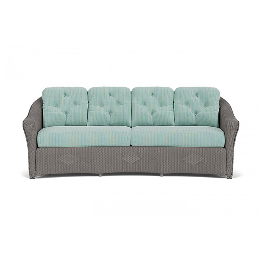 Lloyd Flanders™ Reflections Crescent Sofa - Pewter