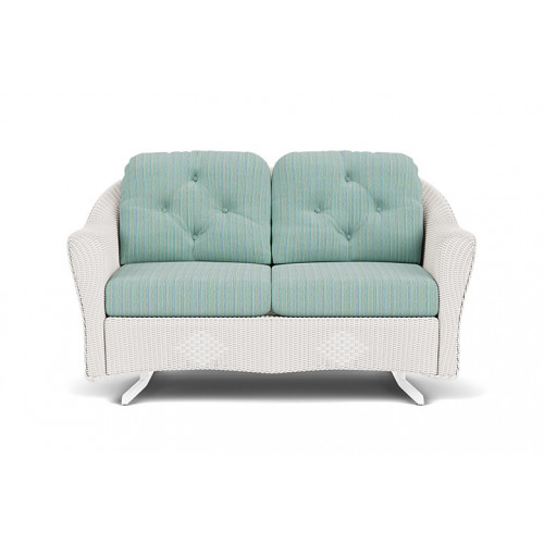 Lloyd Flanders™ Reflections Loveseat Glider - White