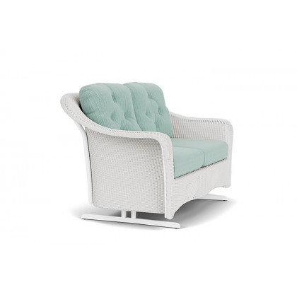Lloyd Flanders™ Reflections Loveseat Glider - Matte White