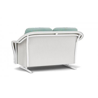 Lloyd Flanders™ Reflections Loveseat Glider - Matte White