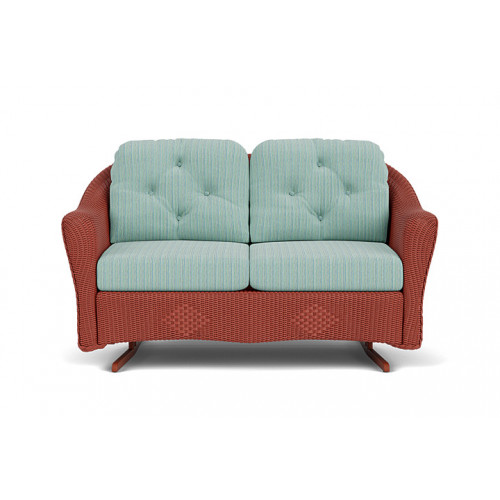 Lloyd Flanders™ Reflections Loveseat Glider - Terracotta