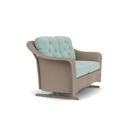 Lloyd Flanders™ Reflections Loveseat Glider - French Beige