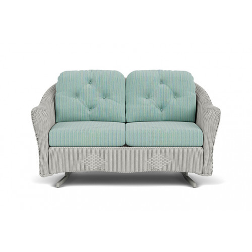 Lloyd Flanders™ Reflections Loveseat Glider - Platinum