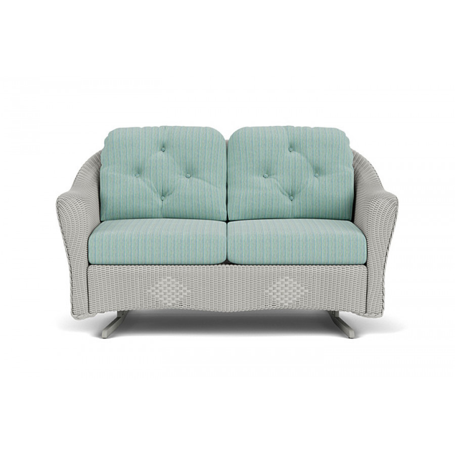 Lloyd Flanders™ Reflections Loveseat Glider - Platinum