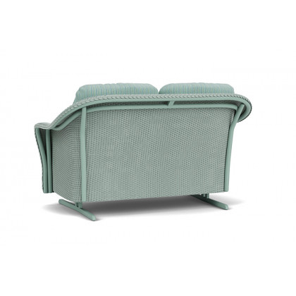 Lloyd Flanders™ Reflections Loveseat Glider - Sea Glass