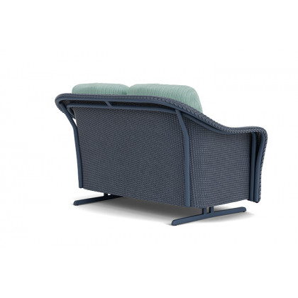Lloyd Flanders™ Reflections Loveseat Glider - Denim Blue