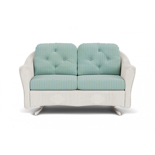 Lloyd Flanders™ Reflections Loveseat Glider - Antique White