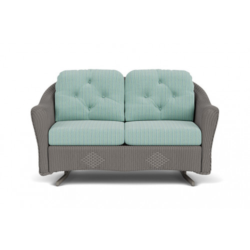 Lloyd Flanders™ Reflections Loveseat Glider - Pewter