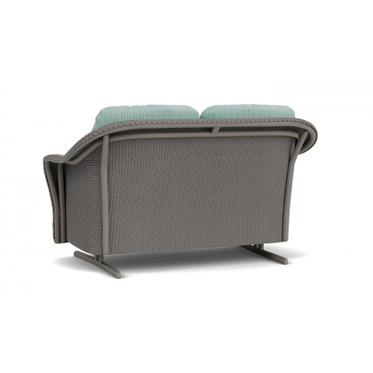 Lloyd Flanders™ Reflections Loveseat Glider - Pewter