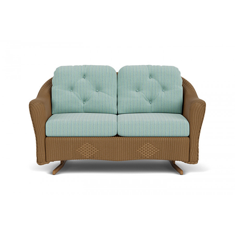 Lloyd Flanders™ Reflections Loveseat Glider - Hickory