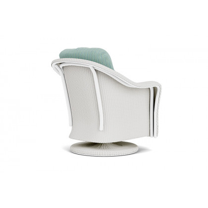 Lloyd Flanders™ Reflections Swivel Rocker Lounge Chair - Matte White