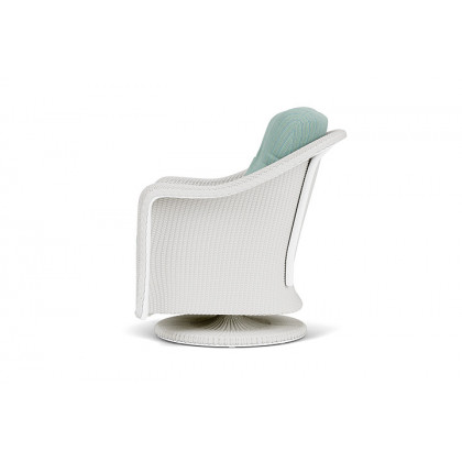 Lloyd Flanders™ Reflections Swivel Rocker Lounge Chair - Matte White