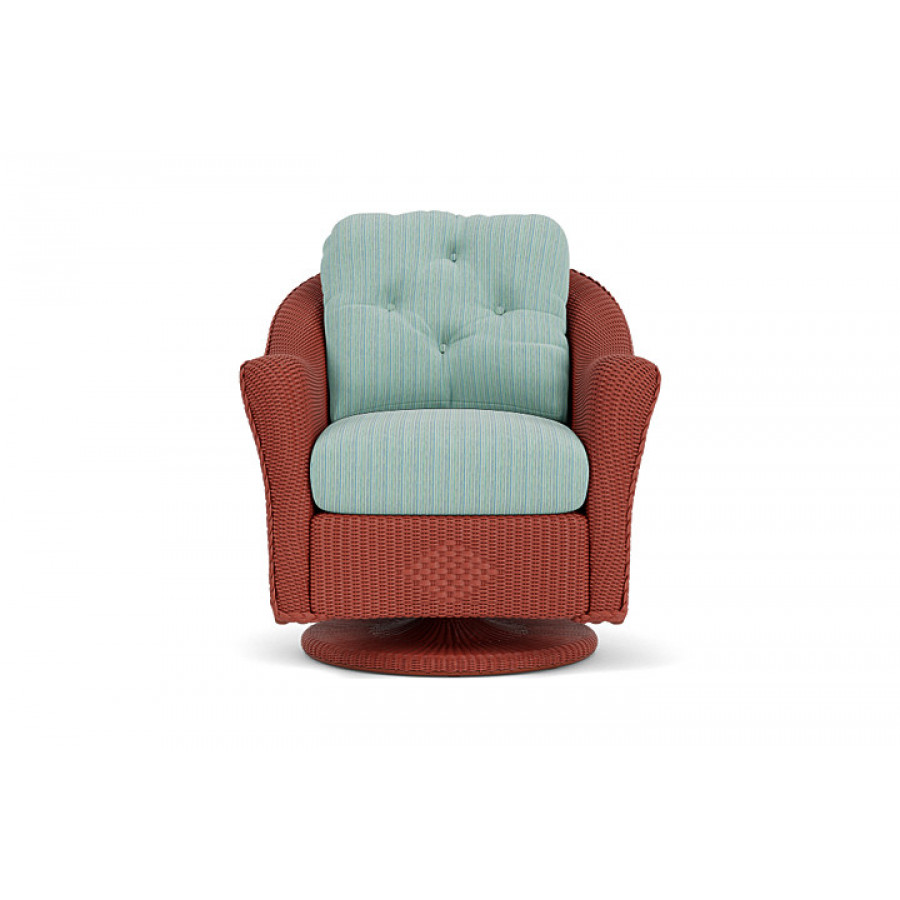 Lloyd Flanders™ Reflections Swivel Rocker Lounge Chair - Terracotta