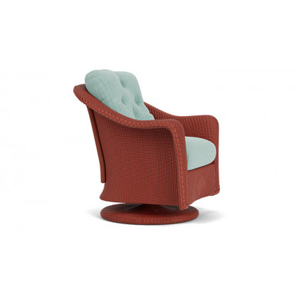 Lloyd Flanders™ Reflections Swivel Rocker Lounge Chair - Terracotta