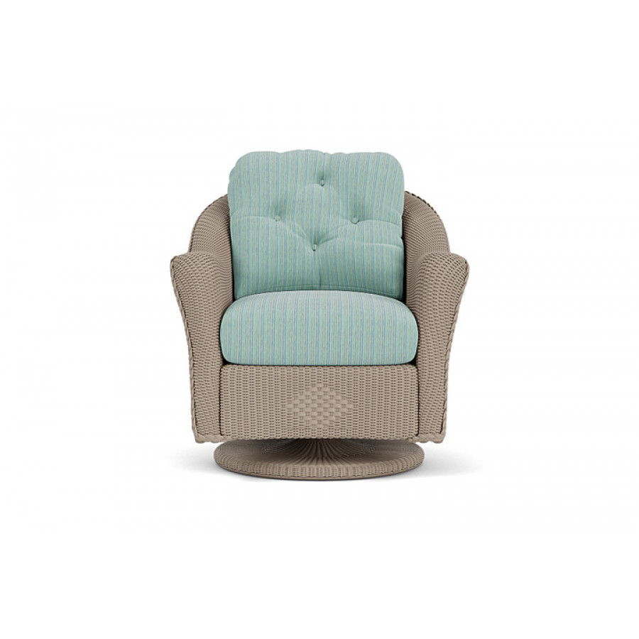 Lloyd Flanders™ Reflections Swivel Rocker Lounge Chair - French Beige
