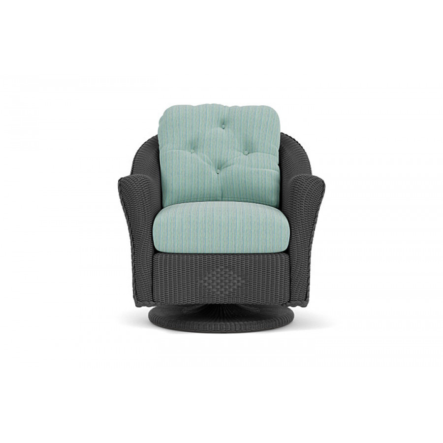 Lloyd Flanders™ Reflections Swivel Rocker Lounge Chair - Charcoal
