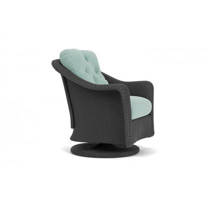 Lloyd Flanders™ Reflections Swivel Rocker Lounge Chair - Charcoal