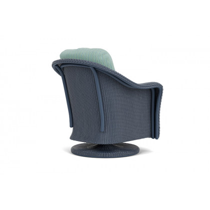 Lloyd Flanders™ Reflections Swivel Rocker Lounge Chair - Denim Blue