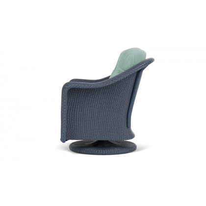 Lloyd Flanders™ Reflections Swivel Rocker Lounge Chair - Denim Blue
