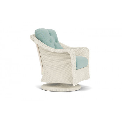 Lloyd Flanders™ Reflections Swivel Rocker Lounge Chair - Ivory