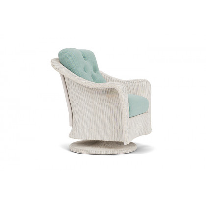 Lloyd Flanders™ Reflections Swivel Rocker Lounge Chair - Antique White