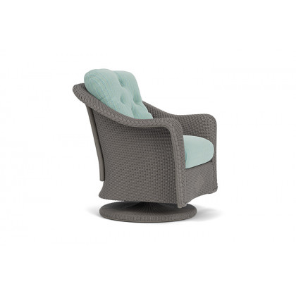 Lloyd Flanders™ Reflections Swivel Rocker Lounge Chair - Pewter