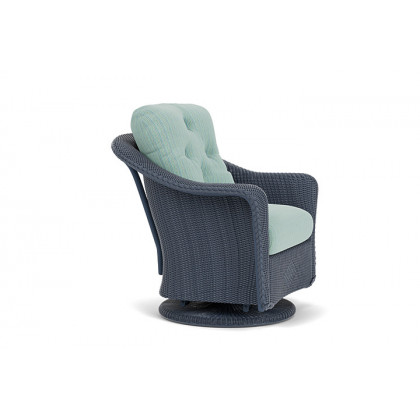 Lloyd Flanders™ Reflections Swivel Glider Lounge Chair - Denim Blue