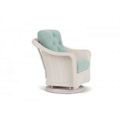 Lloyd Flanders™ Reflections Swivel Glider Lounge Chair - Antique White
