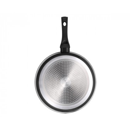 Maxima - Harmony Classic Non-Stick Frying Pan with Lid 7.9" in White/Black