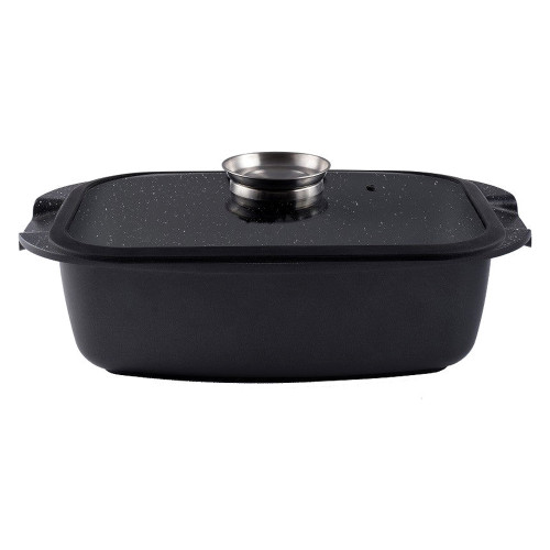 Maxima - Granitex Roasting Pan in Black