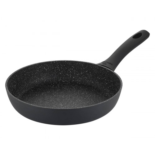 Maxima - Granitex Frying Pan with Lid 7.9" in Black