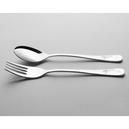 Maxima - Cat 4-Piece Knife Block Set in Steel