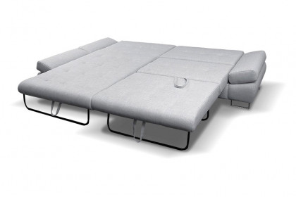 Maxima™ Gray Sectional Sleeper Sofa Gray - Left Corner