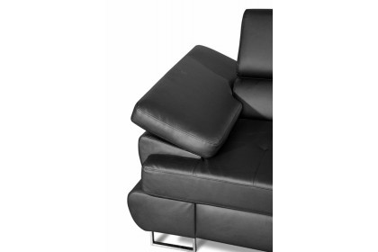 Maxima™ - Luton Leather Sectional Sleeper Sofa