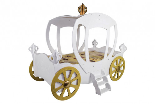 Maxima™ - Princess Carriage Toddler Car Bed