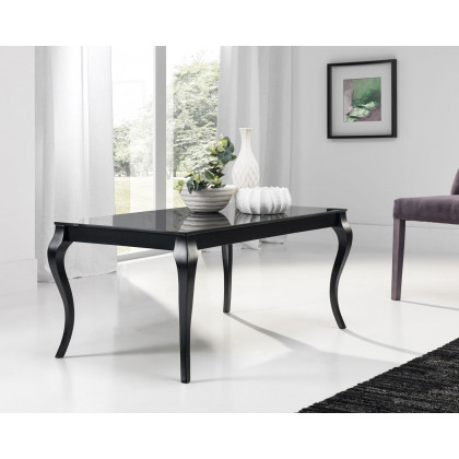 Maxima Bresso Glass Top Coffee Table - White