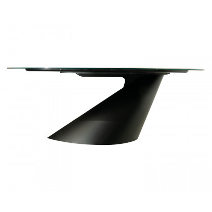 Maxima - Leonadro Dining Table with Ceramic Top and Steel Base