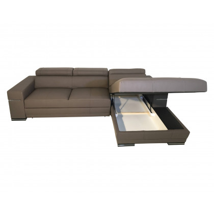 Maxima Parys Sleeper Sectional - Brown