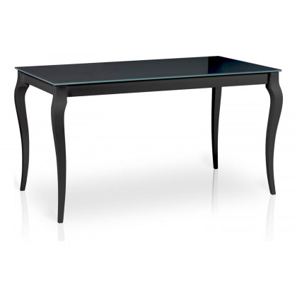 Maxima - Bresso Glass Top Dining Table with Extension