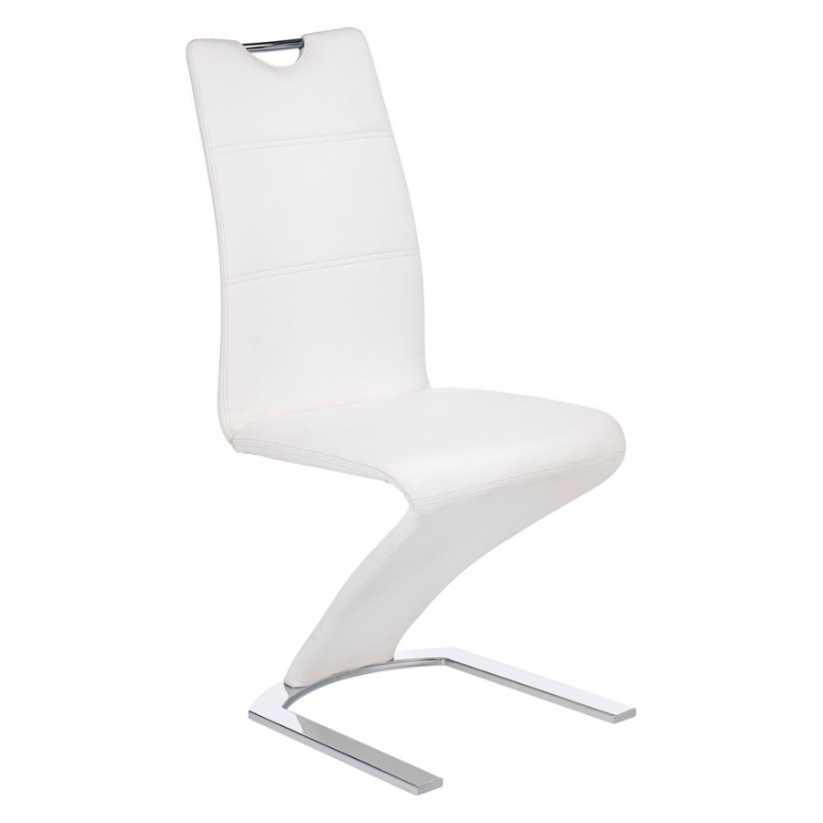 Maxima Keva Dining Chairs, Set Of 2 - White
