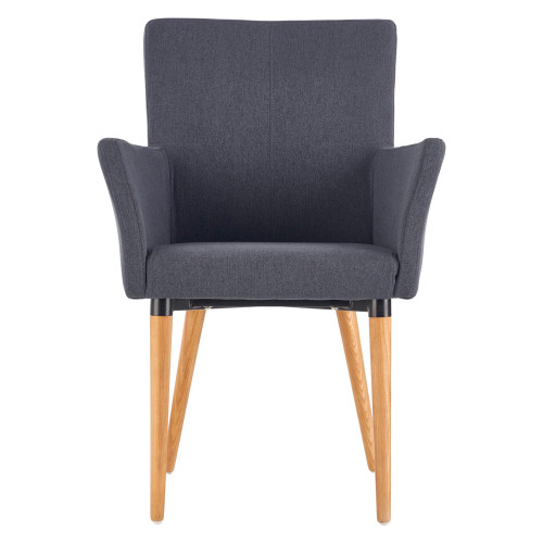 Maxima - Lenora Dining Chairs, Set Of 2 in Dark Gray