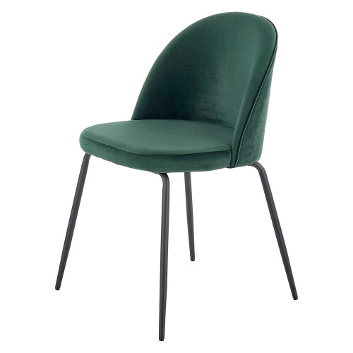 Maxima Nomi Dining Chairs, Set Of 2 - Dark Green